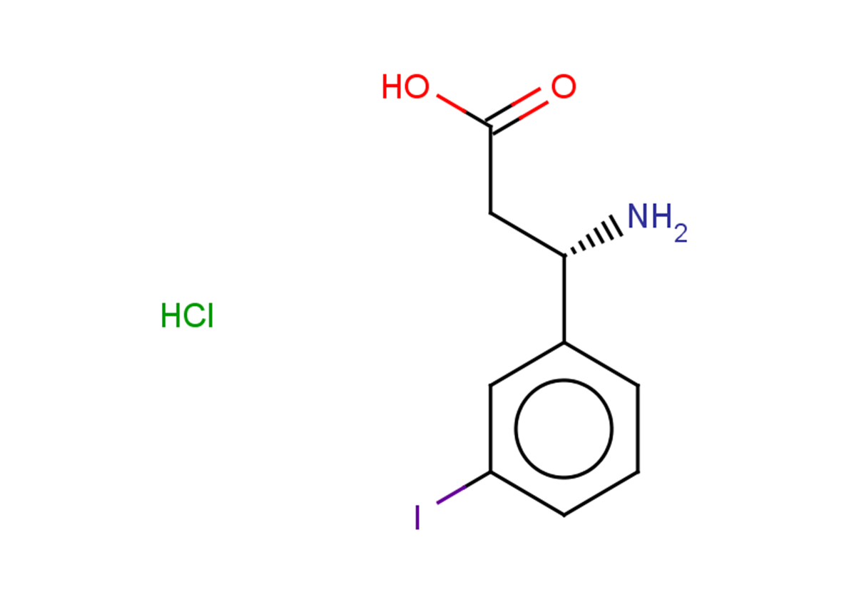 (3S)-3-amino-3-(3-iodophenyl)propanoic acid hydrochloride
