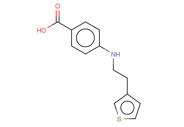 4-{[2-(thiophen-3-yl)ethyl]amino}benzoic acid