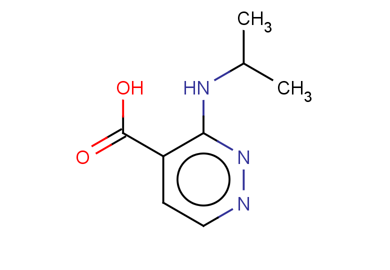 3-(isopropylamino)pyridazine-4-carboxylic acid