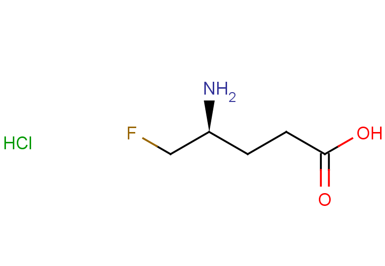 (4S)-4-amino-5-fluoropentanoic acid hydrochloride