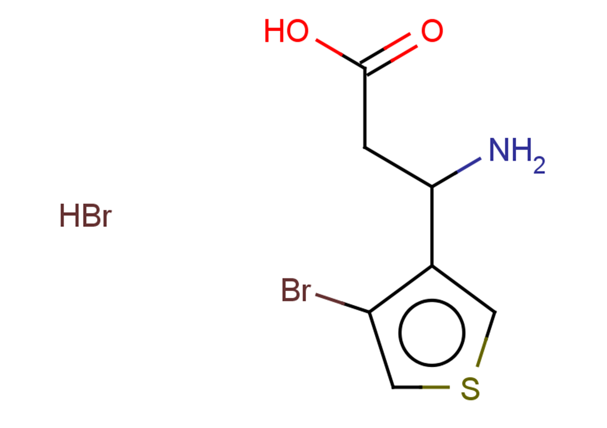 3-amino-3-(4-bromothiophen-3-yl)propanoic acid hydrobromide