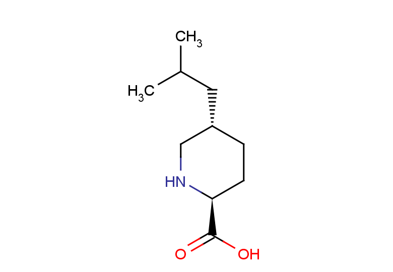 (2S,5S)-5-(2-methylpropyl)piperidine-2-carboxylic acid