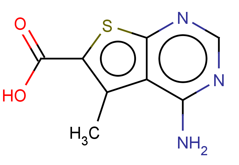4-amino-5-methylthieno[2,3-d]pyrimidine-6-carboxylic acid