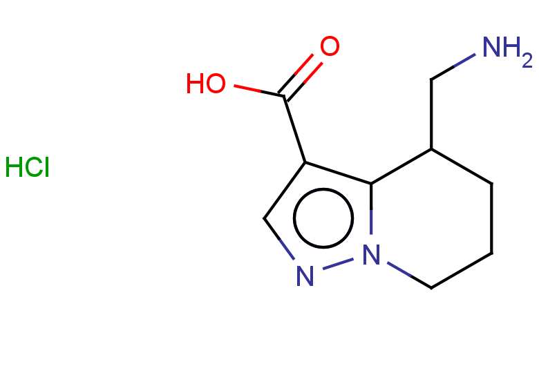 4-(aminomethyl)-4H,5H,6H,7H-pyrazolo[1,5-a]pyridine-3-carboxylic acid hydrochloride