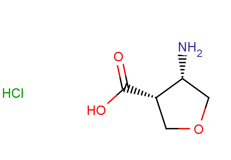 rac-(3R,4S)-4-aminooxolane-3-carboxylic acid hydrochloride, cis