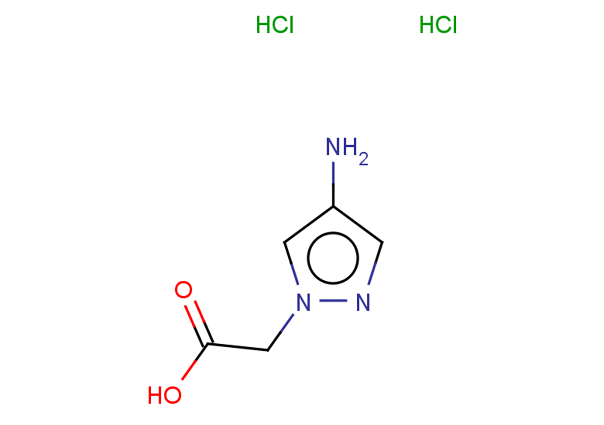 2-(4-amino-1H-pyrazol-1-yl)acetic acid dihydrochloride