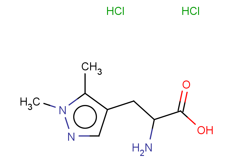 2-amino-3-(1,5-dimethyl-1H-pyrazol-4-yl)propanoic acid dihydrochloride