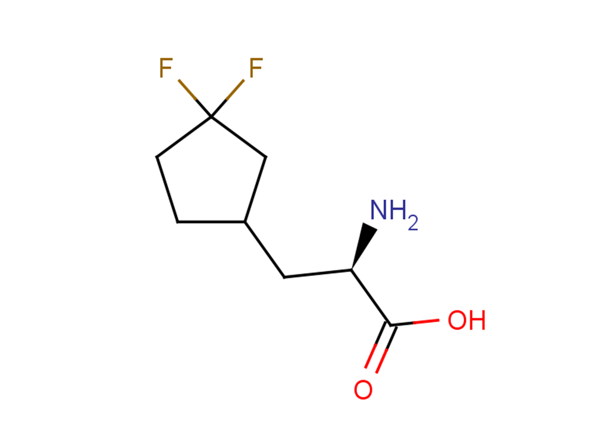 (2R)-2-amino-3-(3,3-difluorocyclopentyl)propanoic acid
