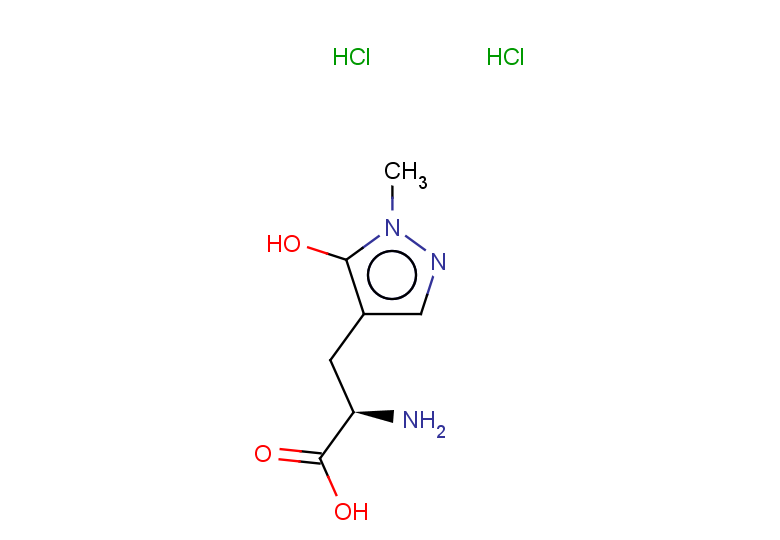 (2R)-2-amino-3-(5-hydroxy-1-methyl-1H-pyrazol-4-yl)propanoic acid dihydrochloride