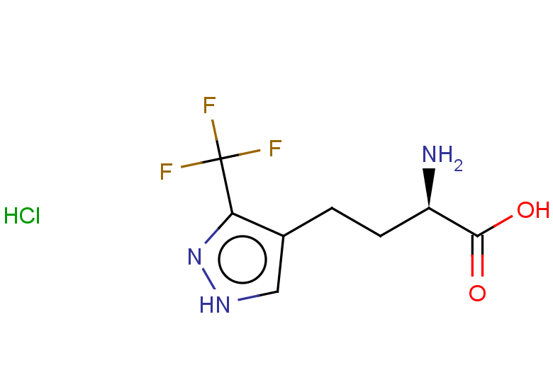 (2R)-2-amino-4-[3-(trifluoromethyl)-1H-pyrazol-4-yl]butanoic acid hydrochloride
