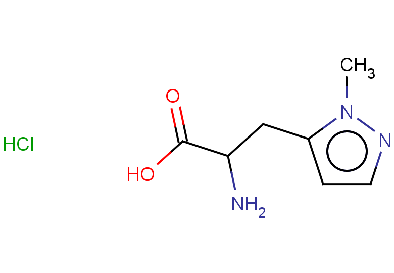 2-amino-3-(1-methyl-1H-pyrazol-5-yl)propanoic acid hydrochloride