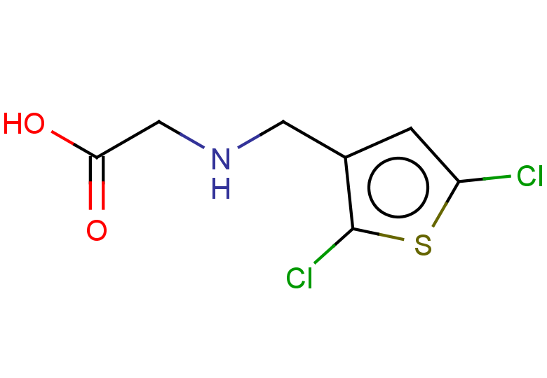 2-{[(2,5-dichlorothiophen-3-yl)methyl]amino}acetic acid