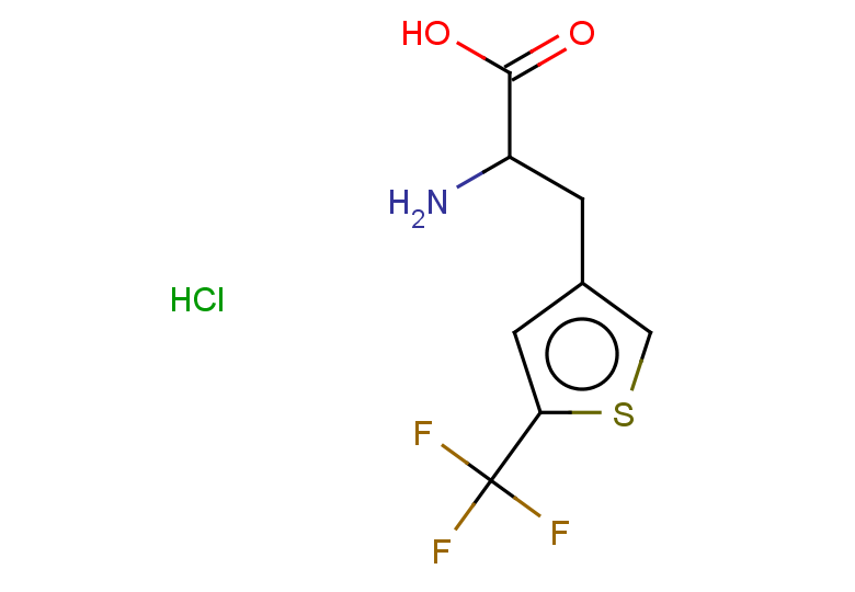 2-amino-3-[5-(trifluoromethyl)thiophen-3-yl]propanoic acid hydrochloride