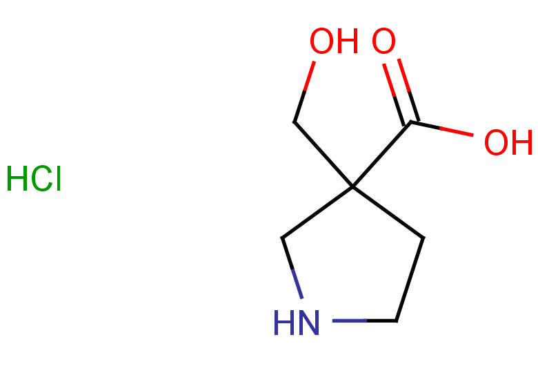 3-(hydroxymethyl)pyrrolidine-3-carboxylic acid hydrochloride