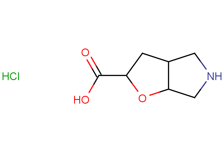 hexahydro-2H-furo[2,3-c]pyrrole-2-carboxylic acid hydrochloride