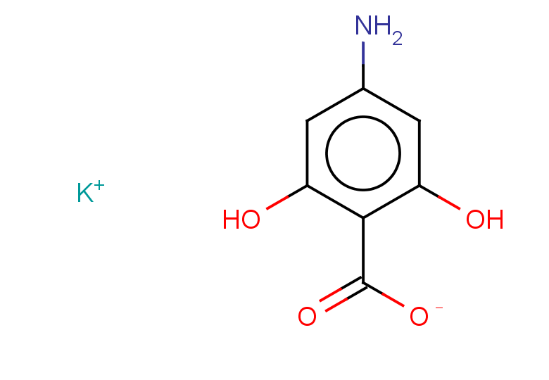 potassium 4-amino-2,6-dihydroxybenzoate