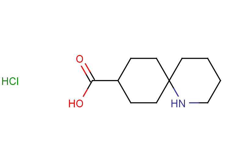 1-azaspiro[5.5]undecane-9-carboxylic acid hydrochloride