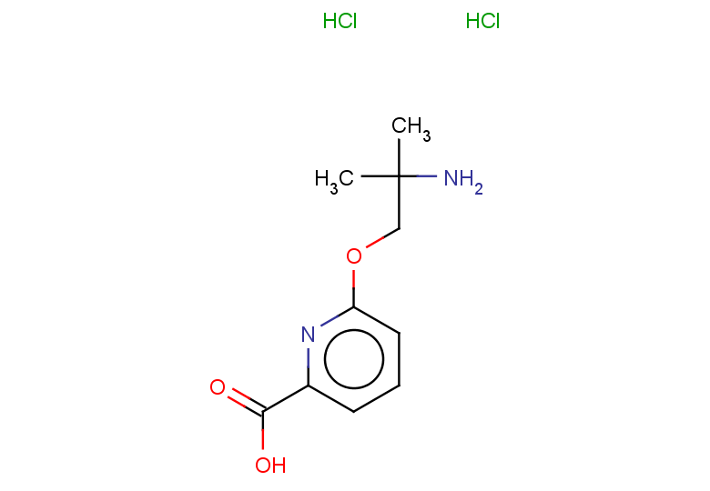 6-(2-amino-2-methylpropoxy)pyridine-2-carboxylic acid dihydrochloride
