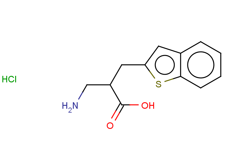3-amino-2-[(1-benzothiophen-2-yl)methyl]propanoic acid hydrochloride