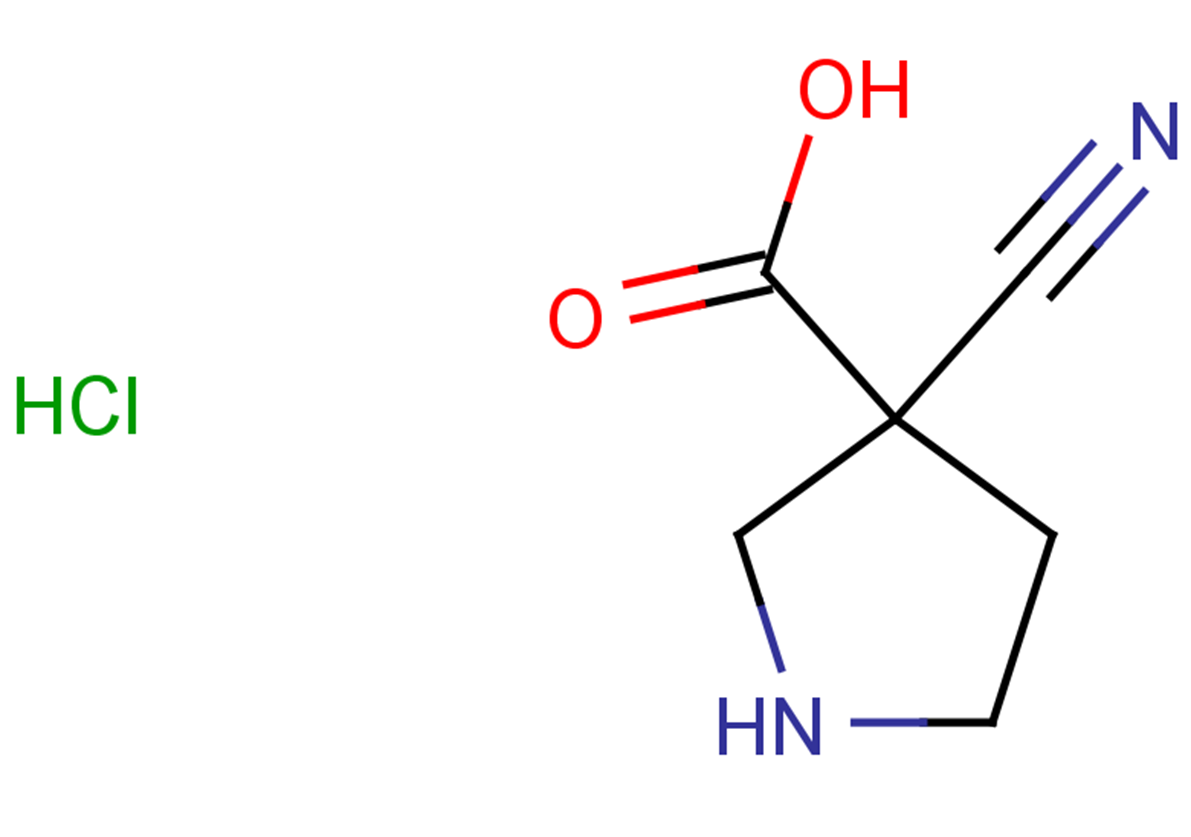 3-cyanopyrrolidine-3-carboxylic acid hydrochloride