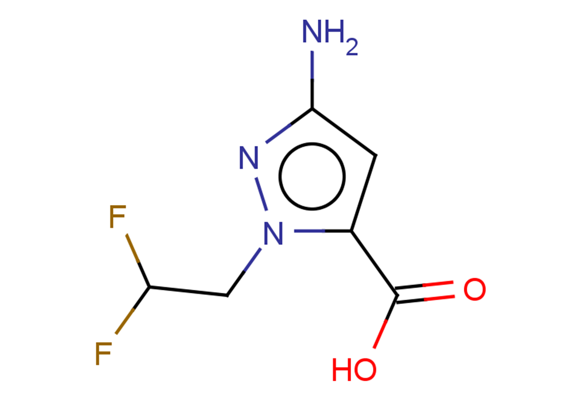 3-amino-1-(2,2-difluoroethyl)-1H-pyrazole-5-carboxylic acid