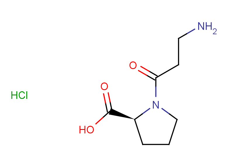 (2S)-1-(3-aminopropanoyl)pyrrolidine-2-carboxylic acid hydrochloride
