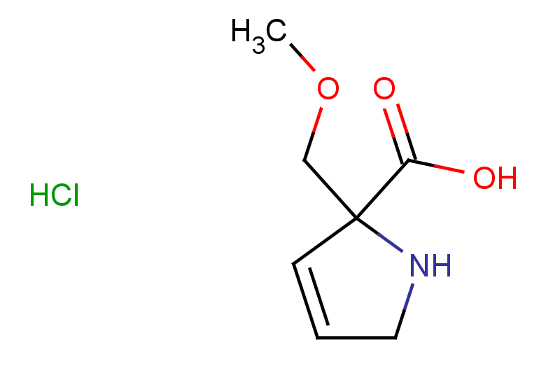 2-(methoxymethyl)-2,5-dihydro-1H-pyrrole-2-carboxylic acid hydrochloride