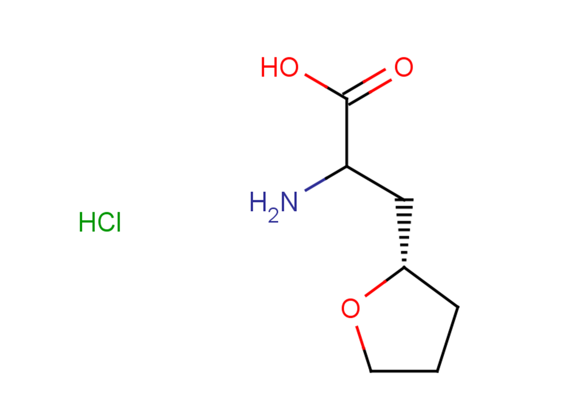 2-amino-3-[(2S)-oxolan-2-yl]propanoic acid hydrochloride