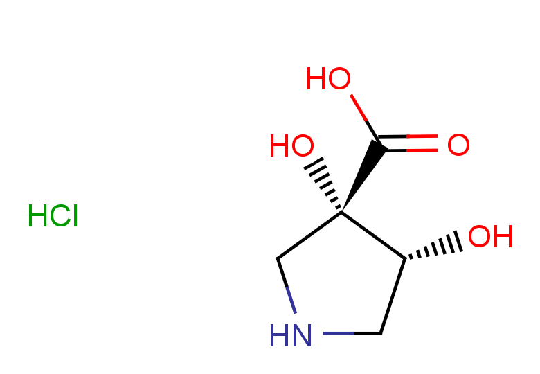 rac-(3R,4S)-3,4-dihydroxypyrrolidine-3-carboxylic acid hydrochloride, trans