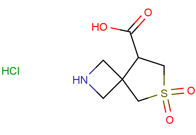 6,6-dioxo-6lambda6-thia-2-azaspiro[3.4]octane-8-carboxylic acid hydrochloride