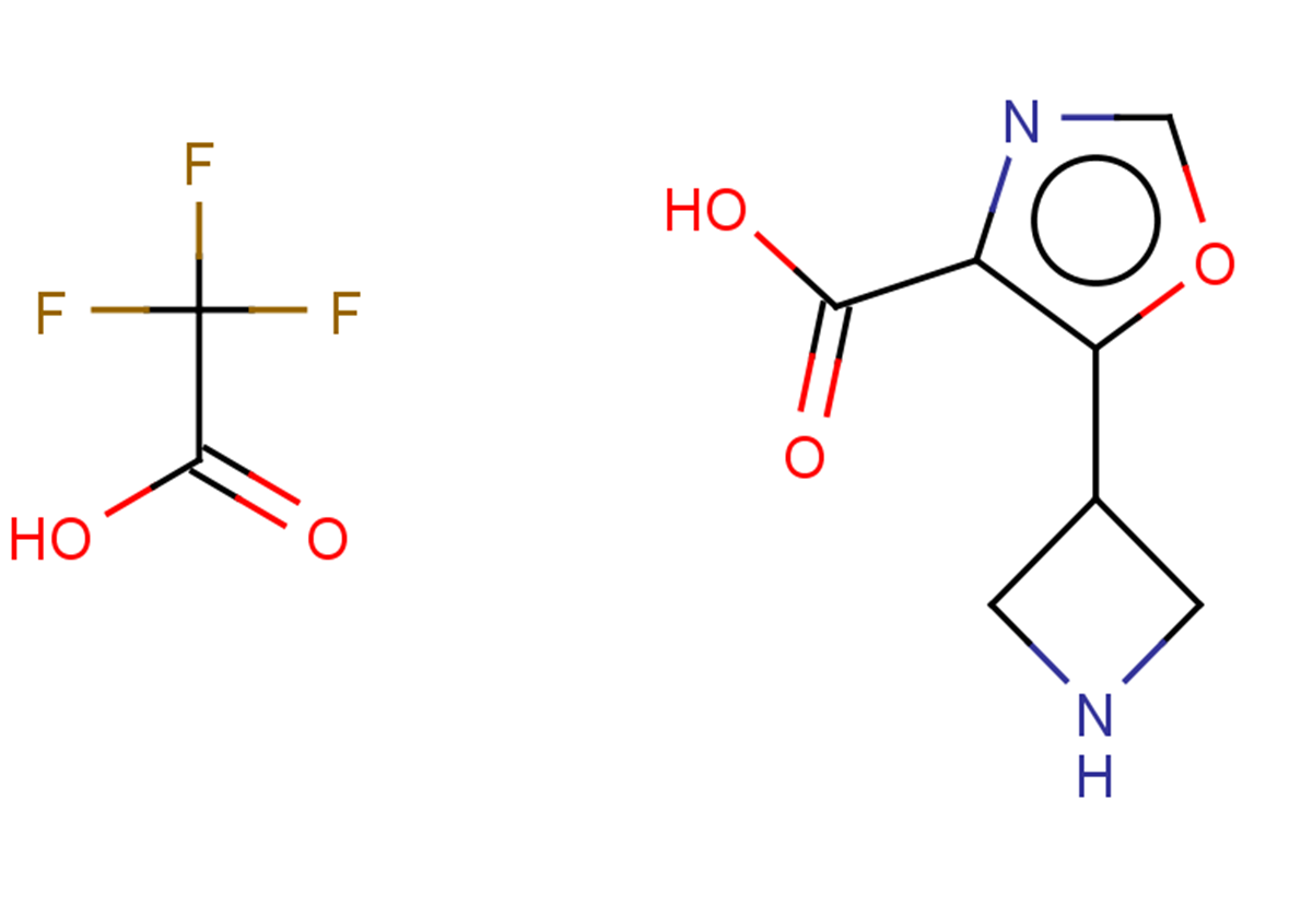 5-(azetidin-3-yl)-1,3-oxazole-4-carboxylic acid, trifluoroacetic acid