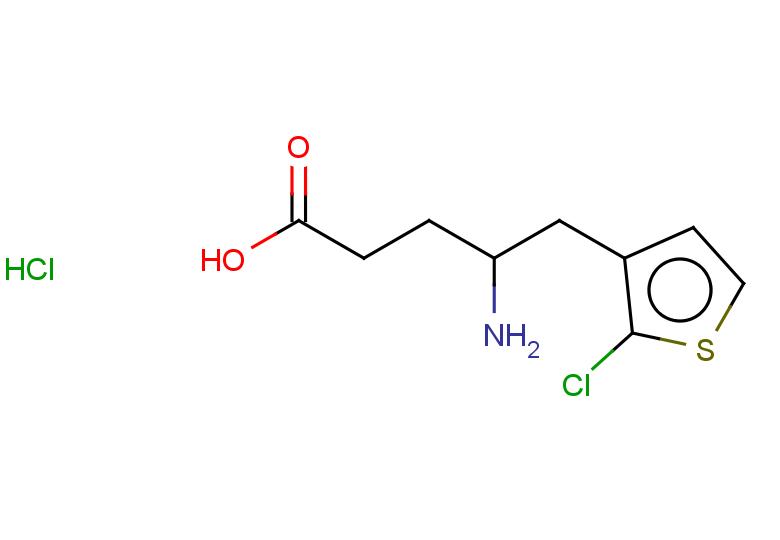 4-amino-5-(2-chlorothiophen-3-yl)pentanoic acid hydrochloride