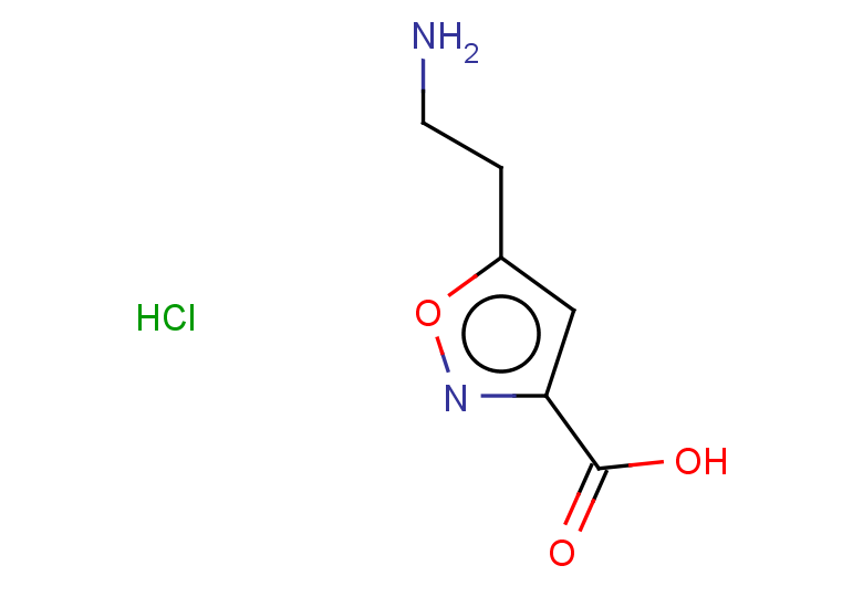 5-(2-aminoethyl)-1,2-oxazole-3-carboxylic acid hydrochloride