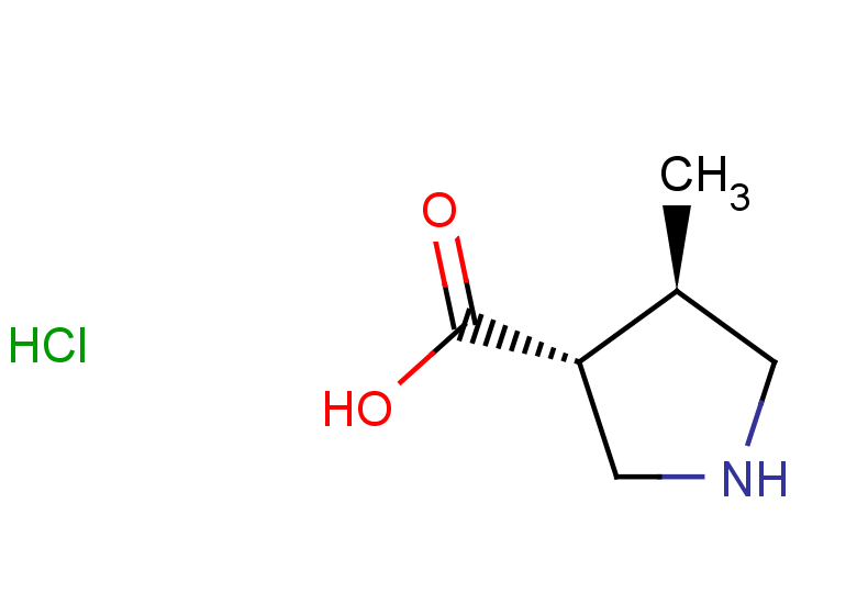 (3R,4R)-4-methylpyrrolidine-3-carboxylic acid hydrochloride