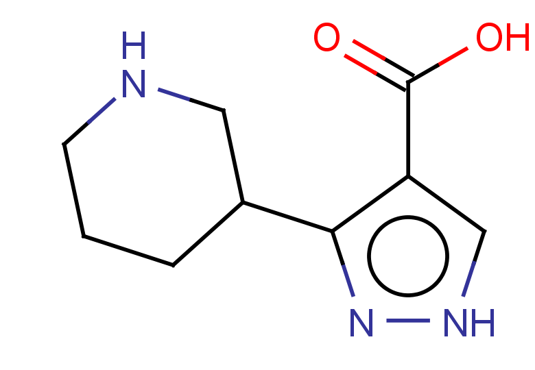 3-(piperidin-3-yl)-1H-pyrazole-4-carboxylic acid