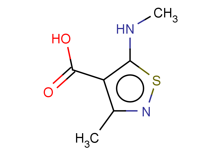 3-methyl-5-(methylamino)-1,2-thiazole-4-carboxylic acid
