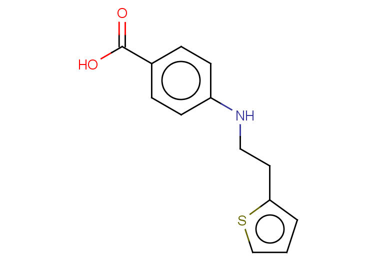 4-((2-(thiophen-2-yl)ethyl)amino)benzoic acid