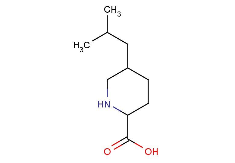 5-(2-methylpropyl)piperidine-2-carboxylic acid