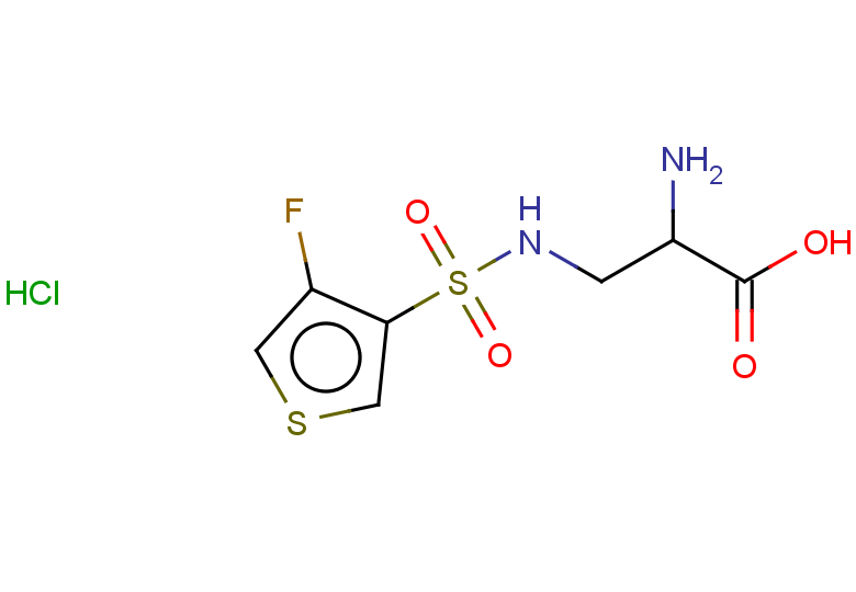 2-amino-3-(4-fluorothiophene-3-sulfonamido)propanoic acid hydrochloride