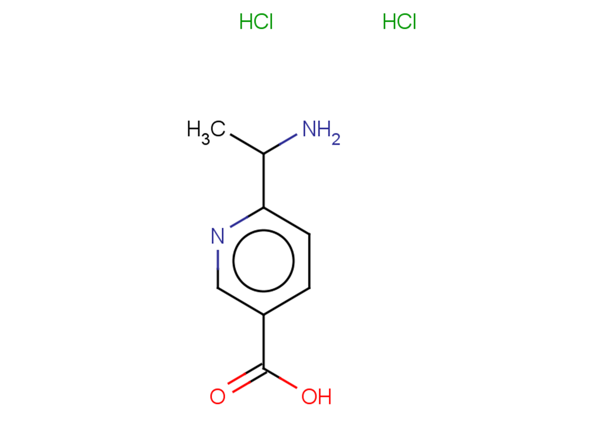 6-(1-aminoethyl)pyridine-3-carboxylic acid dihydrochloride