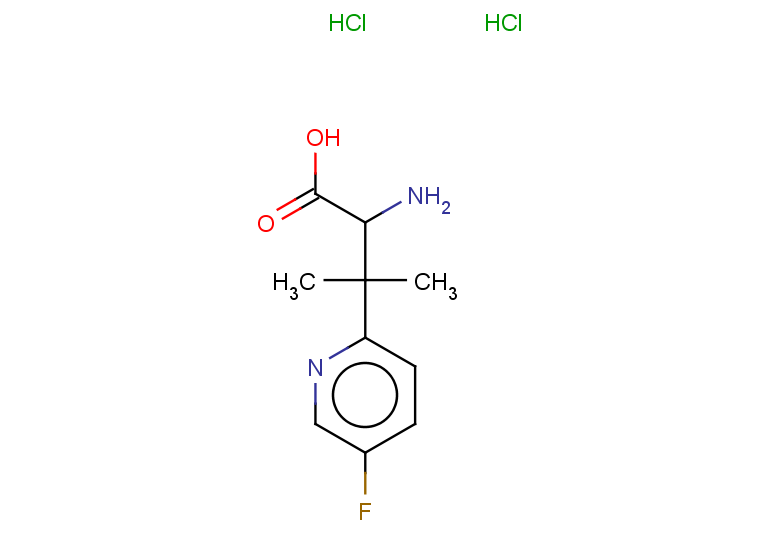 2-amino-3-(5-fluoropyridin-2-yl)-3-methylbutanoic acid dihydrochloride