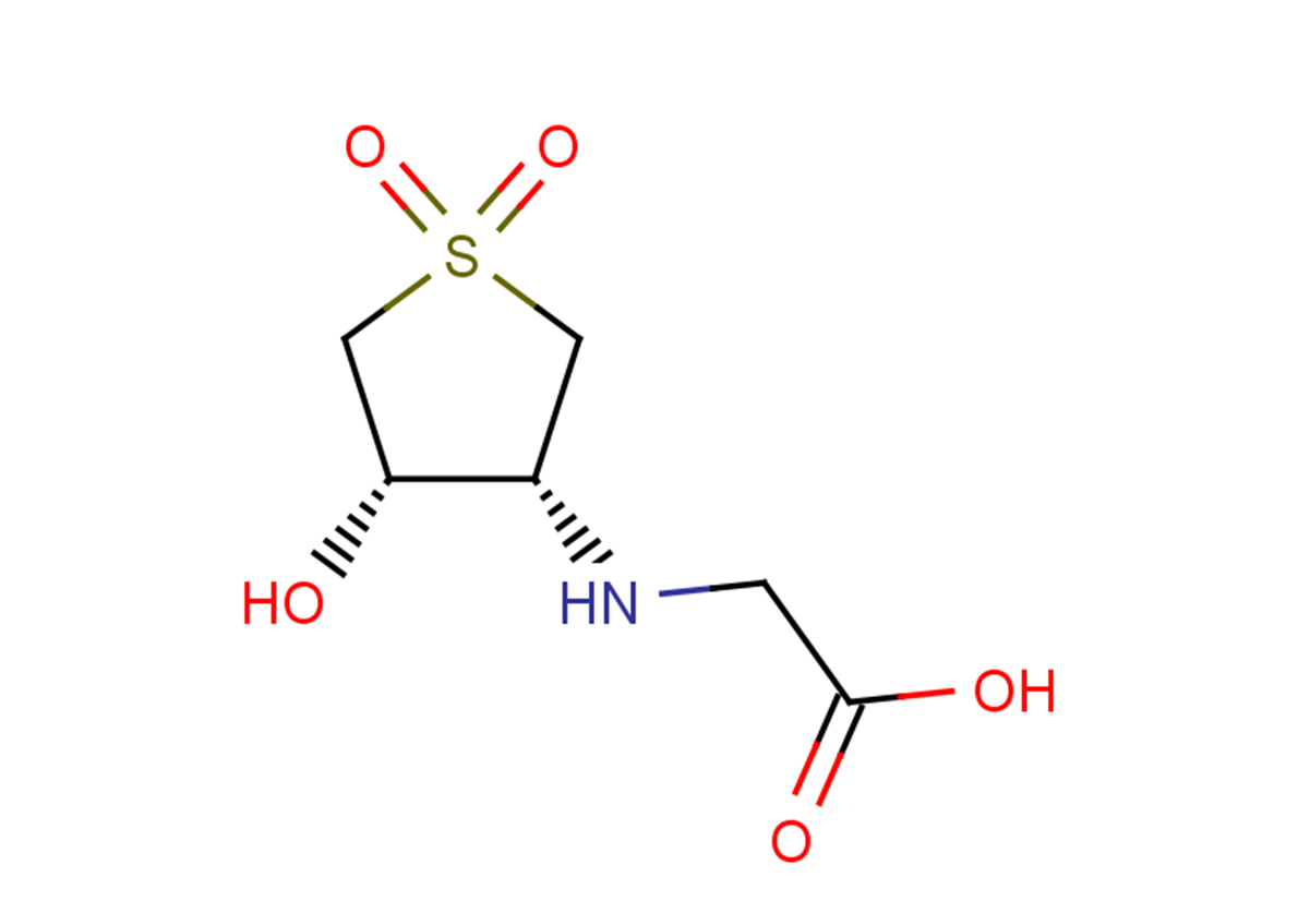 rac-2-{[(3R,4S)-4-hydroxy-1,1-dioxo-1lambda6-thiolan-3-yl]amino}acetic acid, cis