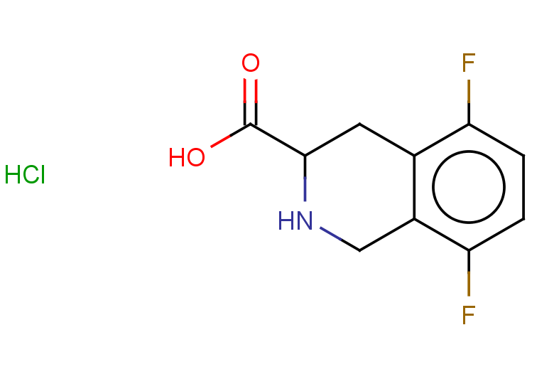 5,8-difluoro-1,2,3,4-tetrahydroisoquinoline-3-carboxylic acid hydrochloride