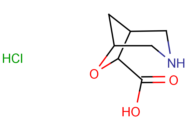 6-oxa-3-azabicyclo[3.2.1]octane-7-carboxylic acid hydrochloride