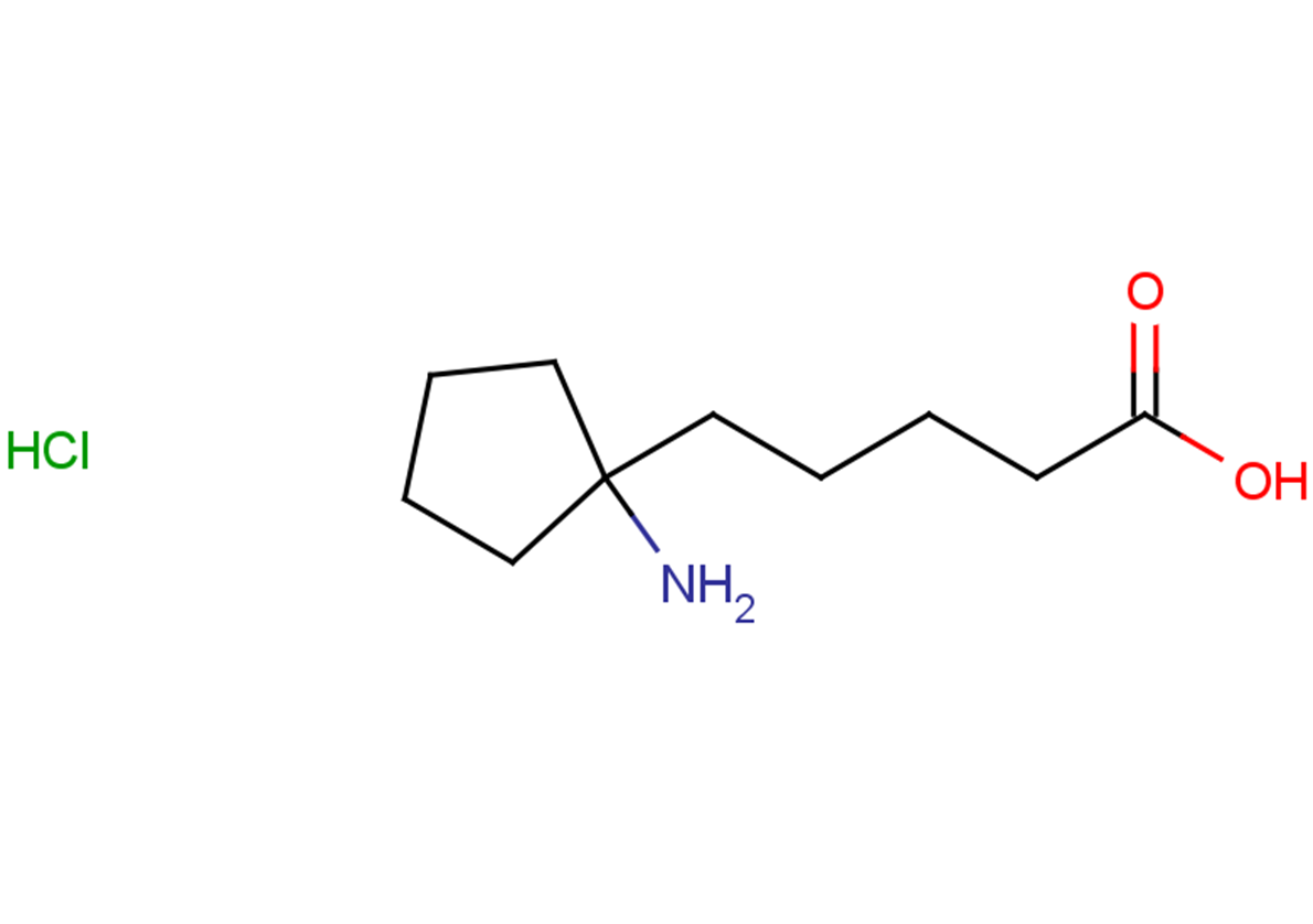 5-(1-aminocyclopentyl)pentanoic acid hydrochloride