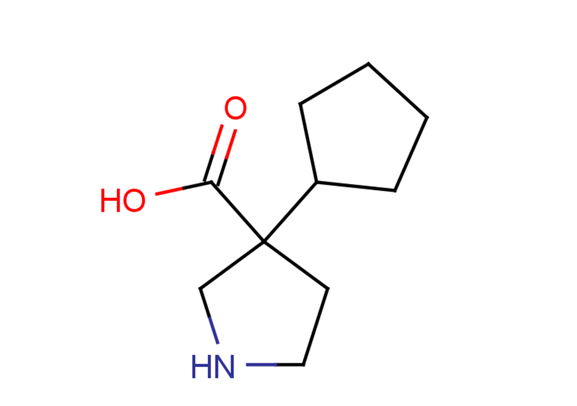 3-cyclopentylpyrrolidine-3-carboxylic acid