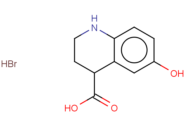 6-hydroxy-1,2,3,4-tetrahydroquinoline-4-carboxylic acid hydrobromide