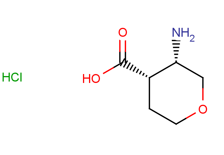 (3S,4S)-3-aminooxane-4-carboxylic acid hydrochloride