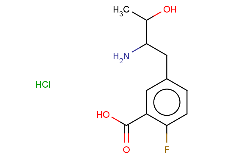 5-(2-amino-3-hydroxybutyl)-2-fluorobenzoic acid hydrochloride