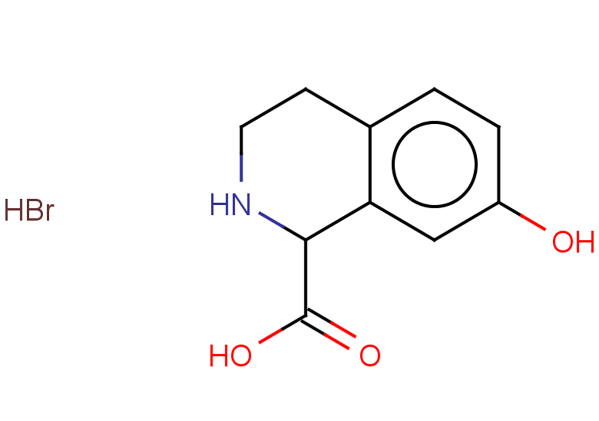 7-hydroxy-1,2,3,4-tetrahydroisoquinoline-1-carboxylic acid hydrobromide